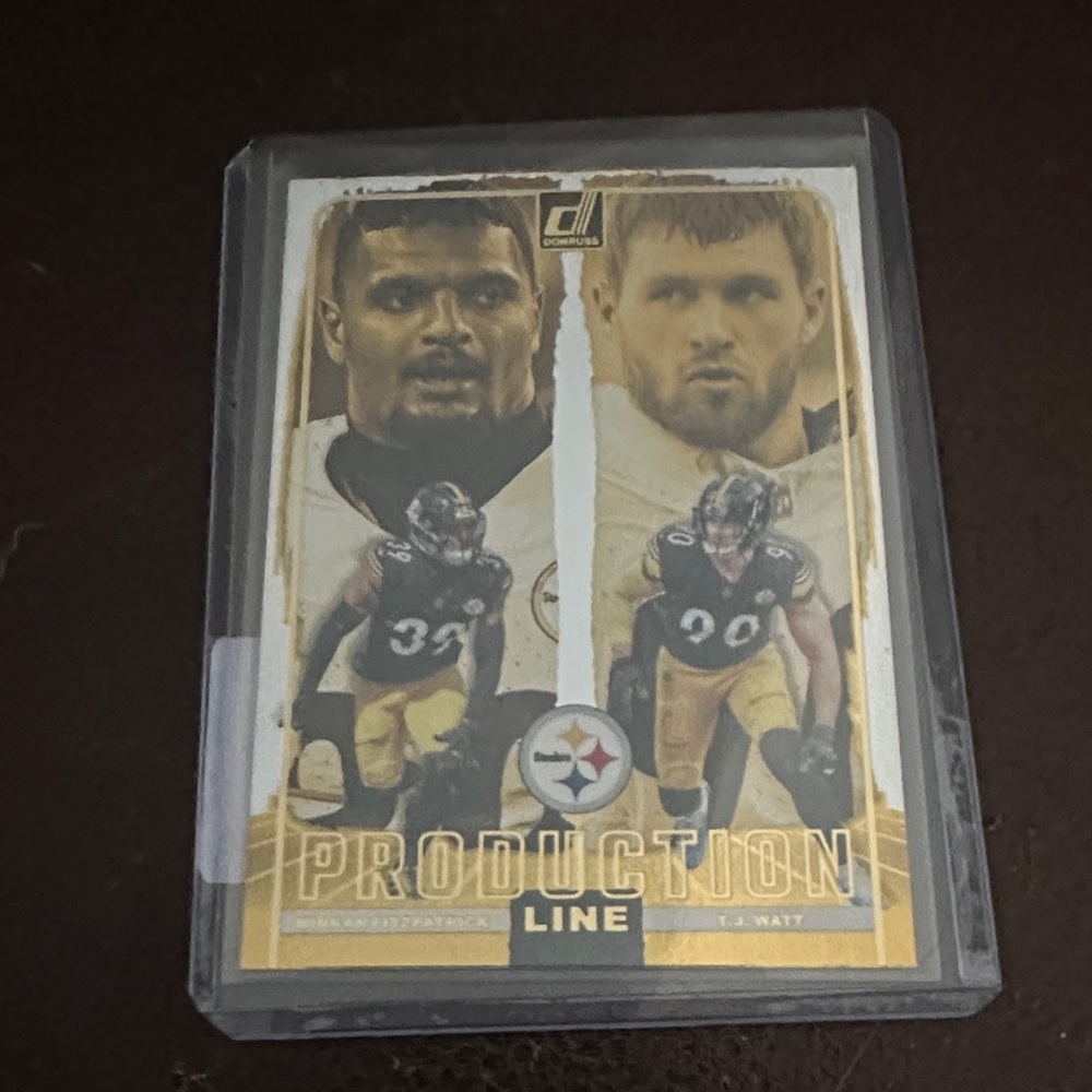 Pittsburgh Steelers Production Line Card